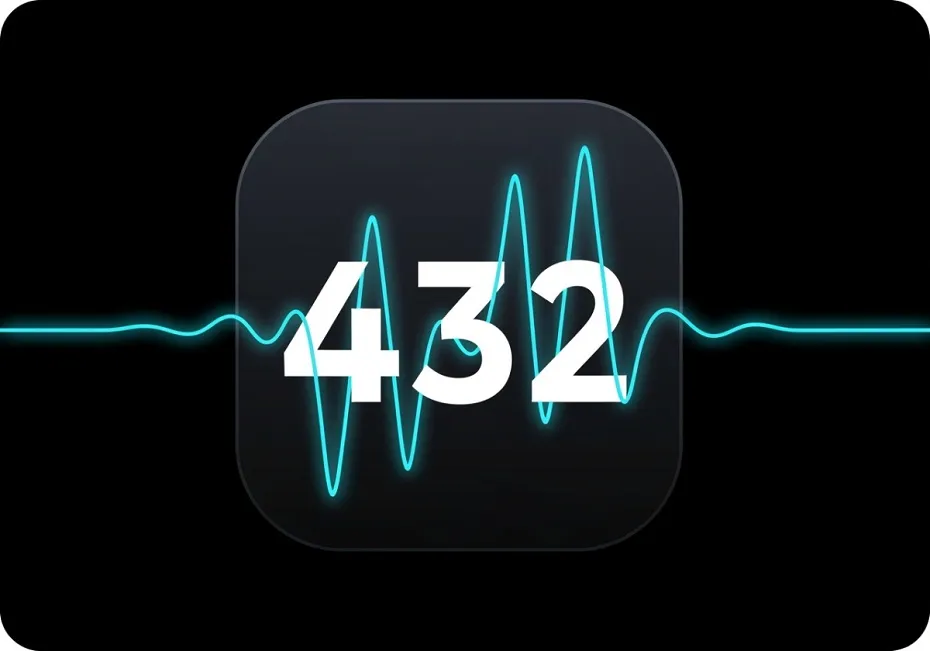 432 Hz converter for creating a 432 Hz audio version