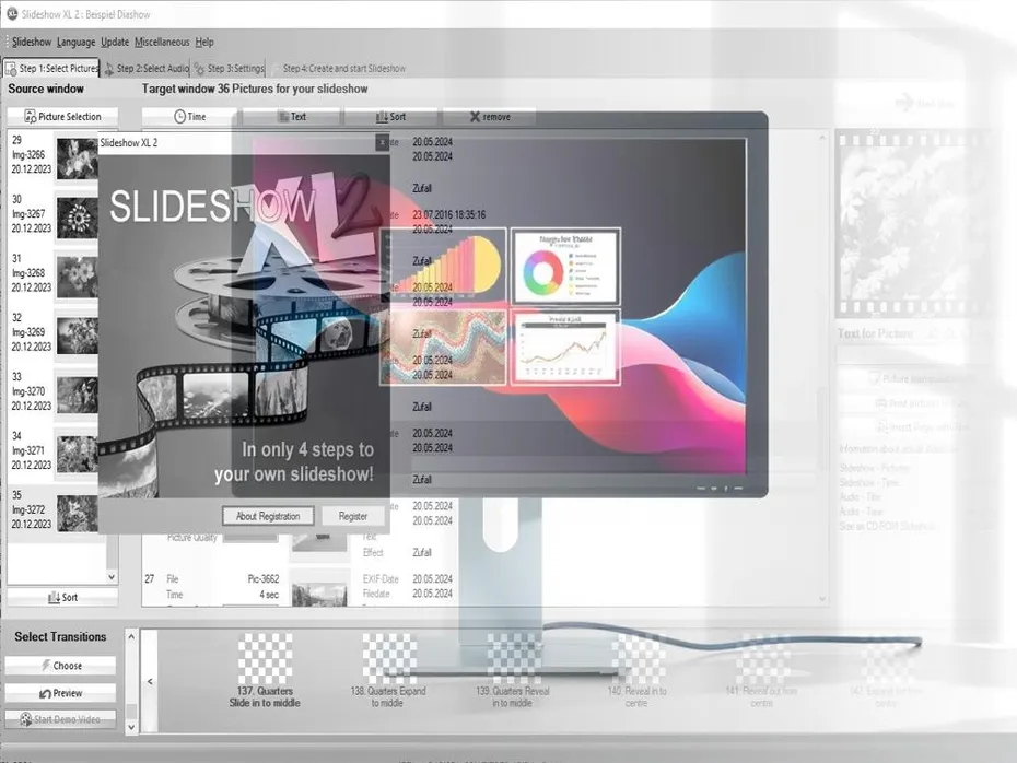 Slide Show with Music Maker